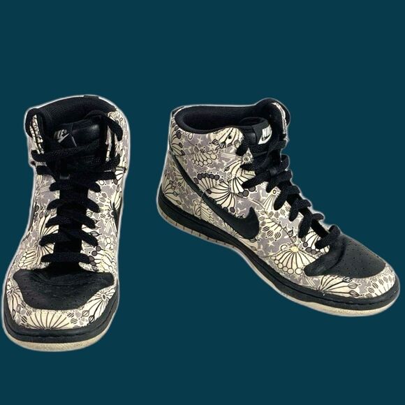 Nike Dunk High  Liberty of London Sneakers-2011-Rare - Picture 3 of 7